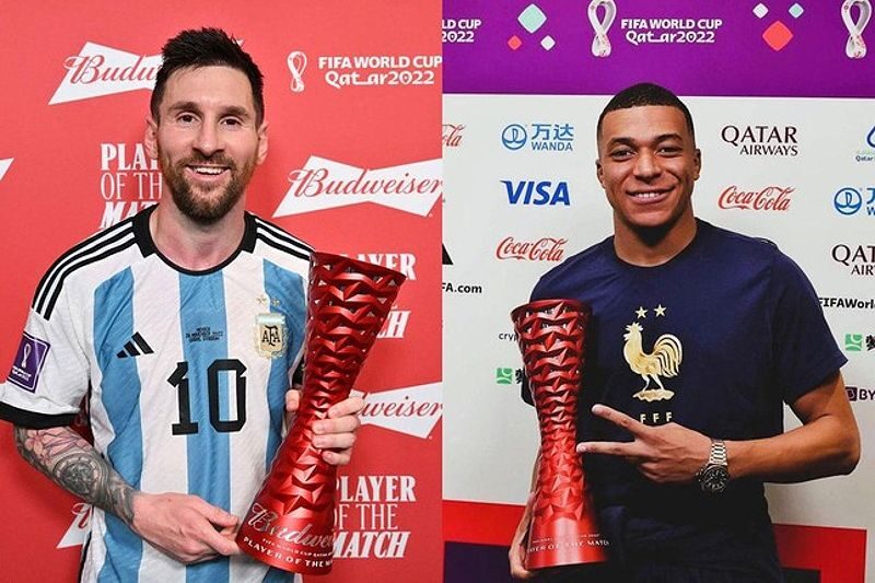 Messi và Mbappe tại World Cup 2022